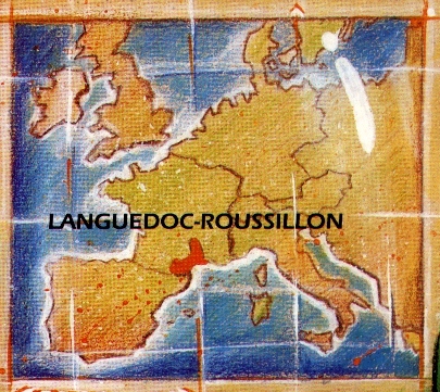 Map of the Languedoc